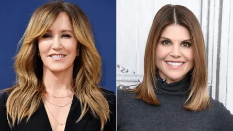 Getty Images Felicity Huffman and Lori Loughlin