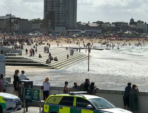 Griselda Mussett Margate beach