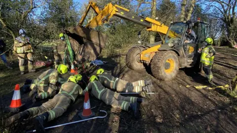 Simon Tuhill Rescue operation of a pony