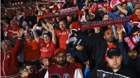 Getty Images Forest fans