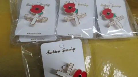 Border Force Poppy jewellery