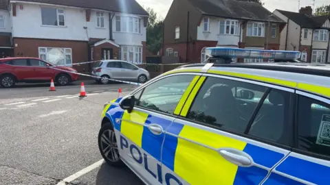 Bedfordshire Police police car