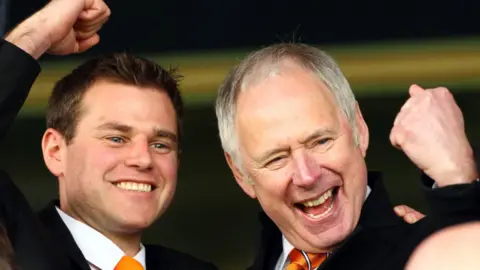 Getty Images Nick Owen at Luton Town in 2014