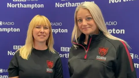 Lily Burke/BBC Clare Clarke and Dawn Bere