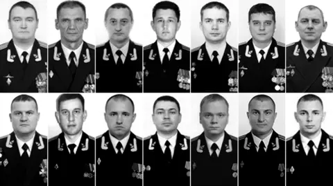 Mil.ru Photos of 14 officers who died