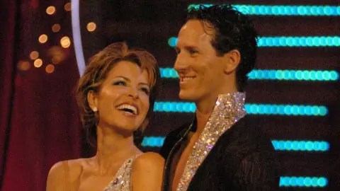 Natasha Kaplinsky and Brendan Cole