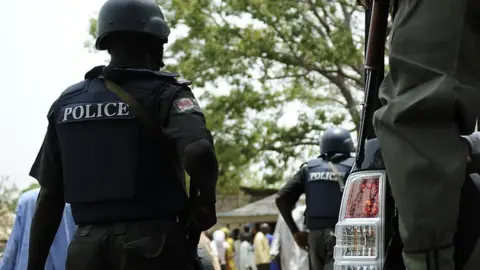 Getty Images Nigerian police force