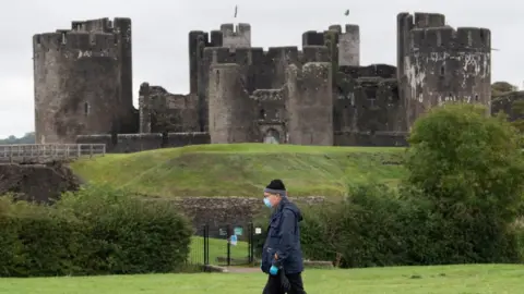 Getty Images Caerphilly Castle