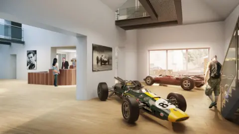 Scottish Borders Council Museum artists impression