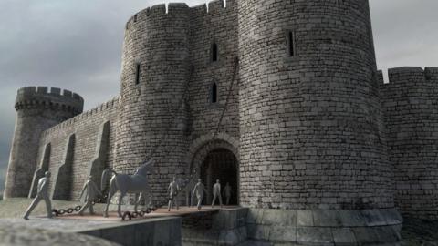 Sheffield Castlegate: Virtual model of castle created - BBC News