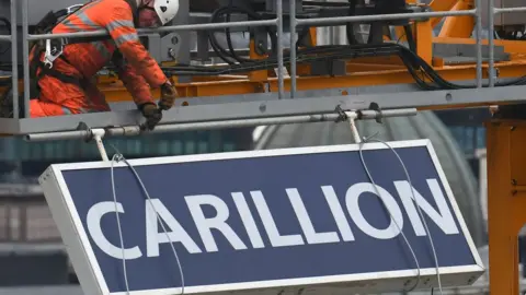 Getty Images Carillion sign