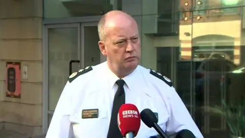 BBC PSNI Chief Constable George Hamilton