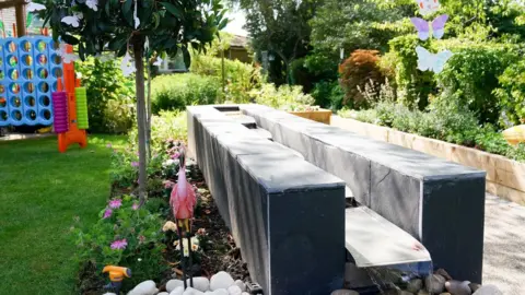 PA Media Helen and Douglas House's new garden