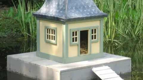 PA Media Sir Peter Viggers' duck house