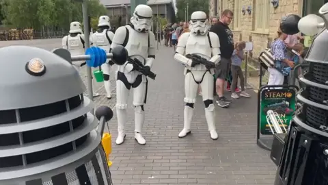BBC Daleks and Storm Troopers