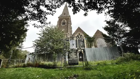 John Fairhall/BBC St Peter and St Paul's Church in Birch