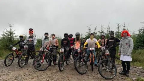 Bike Park Wales  People on bikes at Bike Park Wales