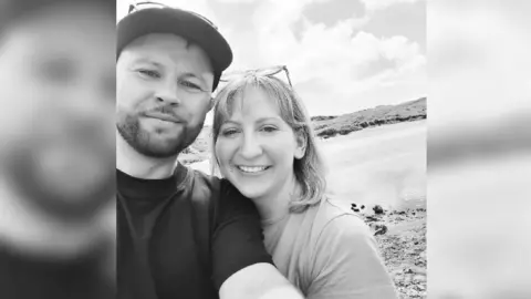 Matt Collins Matt with his partner Claire