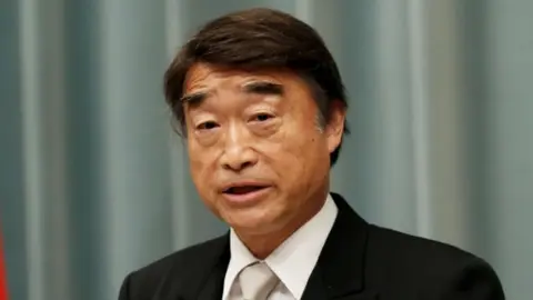 Reuters Japanese Health and Labour Minister Takumi Nemoto