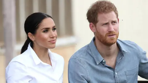 Getty Images Harry and Meghan