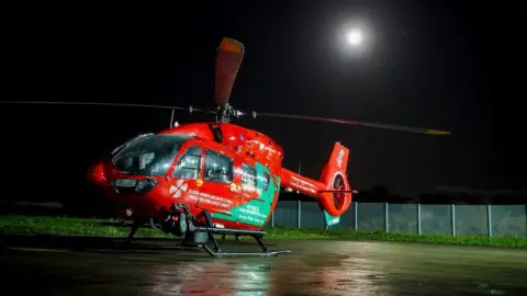 Wales Air Ambulance A helicopter