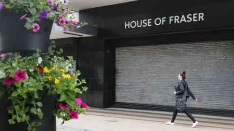 PA House of Fraser's store in Middlebrough