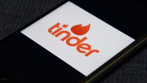 Getty Images Tinder logo
