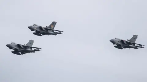 Martyn Foss Flypast over DECA Sealand