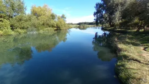 Google Wolvercote Mill Stream at Port Meadow