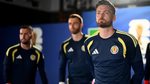 Craig Gordon in Scotland colours