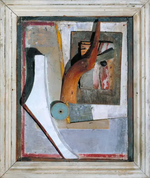 Tate Relief in Relief, c.1942 - 5 by Kurt Schwitters