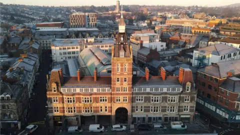 LoftCo Newport Market - outside Ariel shot