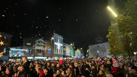 Stockton hosted its annual launch event of its Christmas countdown on Thursday