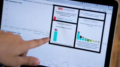 Getty Images Co-founder of 'Who Targets Me', a browser plug-in that tracks how political parties target people with advertising on Facebook