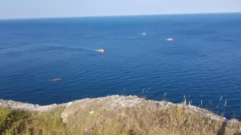 Wyke Coastguard CRT Searches for Oscar Montgomery