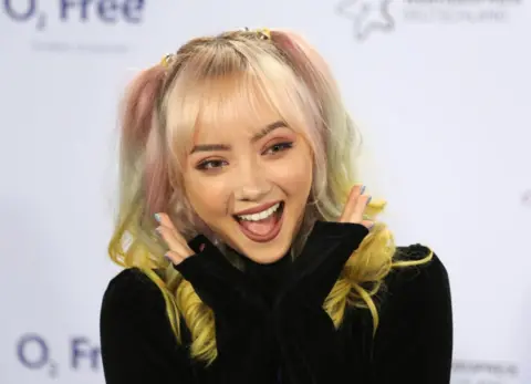 Getty Images Pop star Jannine Weigel.