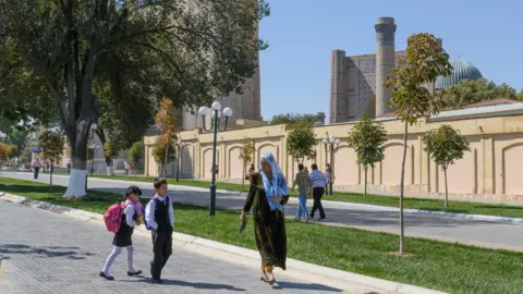 Stefan Lippmann/Getty Images Samarkand, Uzbekistan