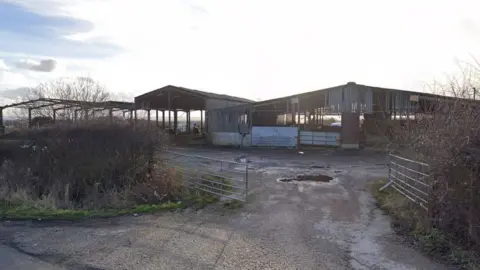 Google Hollies Farm in Morley Road