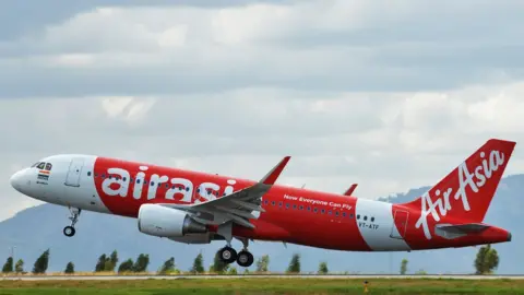 Getty Images An AirAsia plane