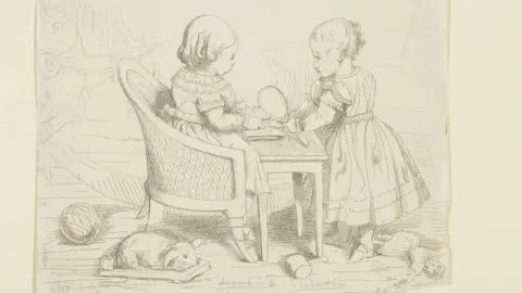 Royal Collection Trust/Her Majesty Queen Elizabeth Prince Albert, Prince Consort, consort of Victoria, Queen of the United Kingdom, Albert & Victoria, 8 Jan 1843