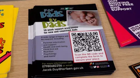 BBC For Dads By Dads leaflets