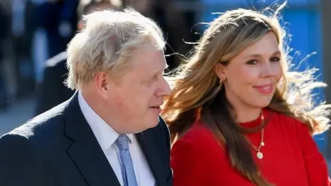 Reuters Boris and Carrie Johnson are expected to be contacted by the Metropolitan Police