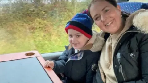 Emma Morgan Emma Morgan and her son Tom