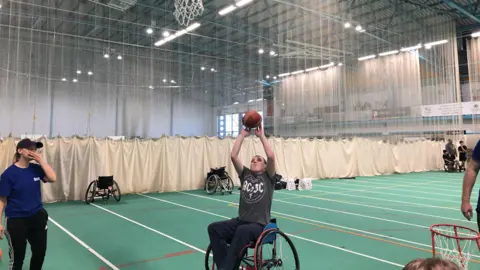 BBC Expensive equipment like sports wheelchairs can make physical hobbies costly for athletes