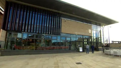 BBC Outside of bus station