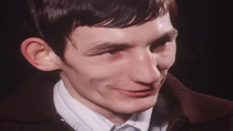 BBC Photo of Johnny Owen being interviewed in 1979