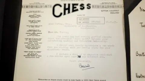 Manchester University Turing letter