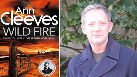 Wild Fire book cover and Douglas Henshall