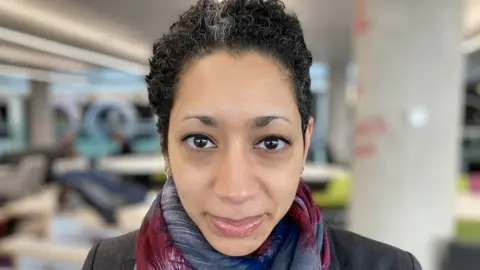 BBC News Report author Christine Camacho