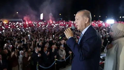 PPO/Reuters Turkey's President Erdogan